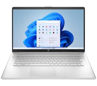 Ноутбук Ноутбук HP 17-cp3002nw 17,3" R7 7730U 16ГБ ОПЕРАТИВНА ПАМ'ЯТЬ 1ТБ Диск SSD Win11 Срібний