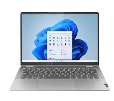 Ноутбук Ноутбук Lenovo IdeaPad Flex 5 14ABR8 14" R7 7730U 16ГБ ОПЕРАТИВНОЇ ПАМ'ЯТІ 512ГБ Диск SSD Win11 Сірий Функції ШІ