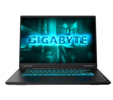 Ноутбук для ігор Gigabyte Gaming A16 CVHI3EE894SH 16" 165Гц i7-13620H 16ГБ оперативної пам'яті 1ТБ SSD Диск RTX5060 DLSS4 Win11 Чорний