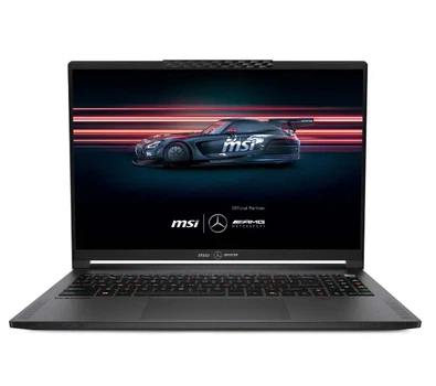 Ноутбук Ноутбук ігровий MSI Stealth A16 MercedesAMG AI+A3XWGG OLED 16" 240Гц Ryzen AI 9 HX370 32ГБ ОПЕРАТИВНА ПАМ'ЯТЬ 2ТБ Диск SSD RTX5070 DLSS4 Win11 Сірий