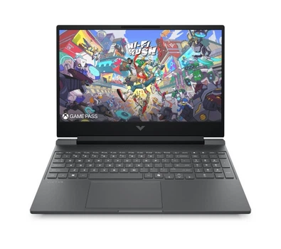 Ноутбук Ноутбук ігровий HP Victus 15-fb3015nw 15,6" 144Гц Ryzen AI 7 350 16ГБ ОПЕРАТИВНОЇ ПАМ'ЯТІ 1ТБ Диск SSD RTX5060 DLSS4 Win11 Чорно-сріблястий Функції AI