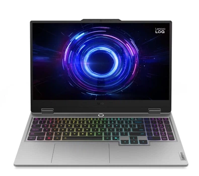 Ноутбук ігровий Lenovo LOQ 15IRX10 15,6" 144Гц i5-13450HX 24ГБ оперативної пам'яті 512ГБ Диск SSD RTX5050 DLSS4 Win11 Сірий Функції ШІ
