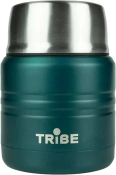 Пищевой термос Tribe Food Jar 350 мл із ложкой, SUS 304, герметичный, для еды и прогулок
