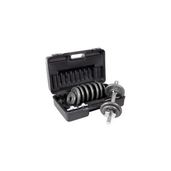 Гантельный набор LiveUp Dumbell Set у кейсі чорний 2х7,5кг LS2322B-15KGS (6951376139303) LiveUp 6951376139303 1052586