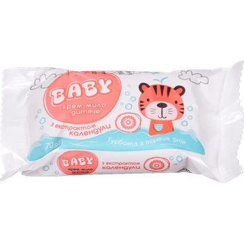Крем-мило для дітей Baby з екстрактом календули 70 г