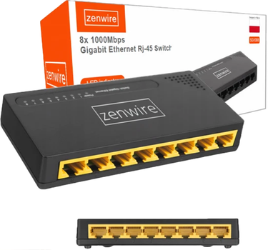 Przełącznik Zenwire SG1008 8 port 1Gbit (1213934782)