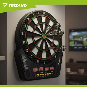 Електронна дартс-мішень Trizand 26307 з LED-дисплеями