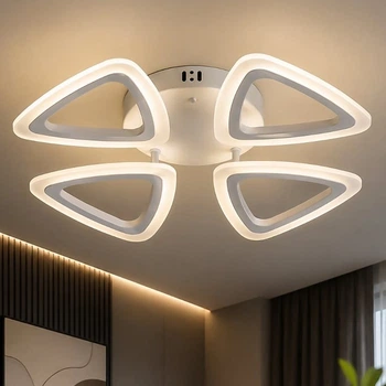 Люстра потолочная светодиодная LED Light House SRS-20694/4 WT 48W белая