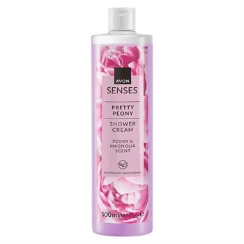 AVON SENSES Крем-гель для душу «Ніжна півонія», 500 мл