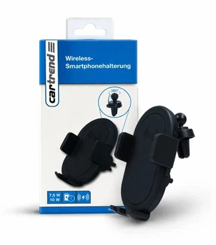 Автомобільний тримач із бездротовою зарядкою Cartrend (10W), сенсорний тримач для смартфона в дефлектор