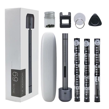 Аккумуляторная отвертка Xiaomi Wowstick 1F+ Upgrade 69в1 500mAh черный