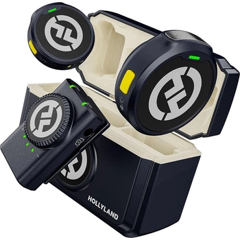 Двуканальная бездротовая радиосистема Hollyland Lark M2 Camera Duo