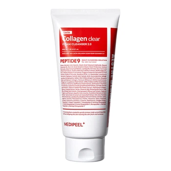 Пінка для вмивання з колагеном Red Lacto Collagen Clear 2.0 Medi-Peel 300 мл 8809409340975