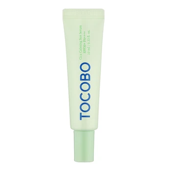 Сыворотка солнцезащитная увлажняющая для чувствительной кожи Cica Calming Sun Serum Deluxe SPF50+ PA++++ Tocobo 10 мл 8809835060461