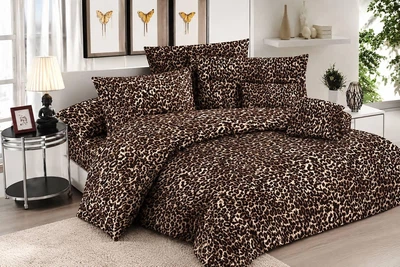 Комплект постільної білизни "Leopard Skin" євро 240х220 см Бязь