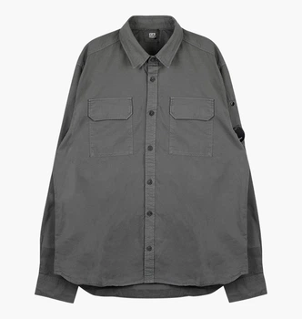 Сорочка C.P. Company Organic Gabardine Lens Grey 18CMSH140A-110143G-935 XXL
