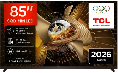 Телевизор TCL Mini LED 85" 85X11L