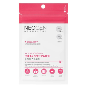 Патчи от прыщей NEOGEN DERMALOGY A-Clear Soothing Clear Spot Patch, 24 шт