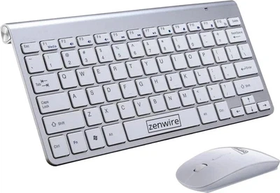 Zestaw bezprzewodowy Zenwire WLK-621 Pearl Silver (1015076095)