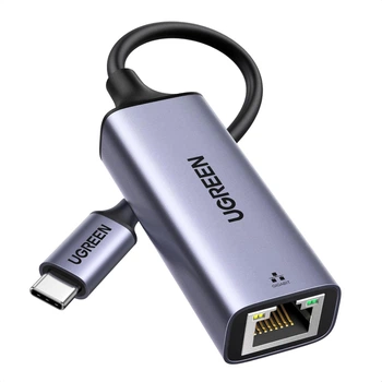 Мережевий адаптер UGREEN USB-C to Ethernet RJ45 (Gigabit 1000Mbps) для MacBook, iPhone та ноутбуків