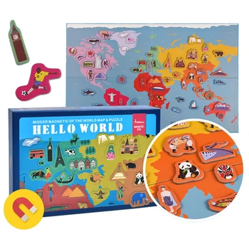 Магнітна книга Мапа світу Mideer Toys MD1018