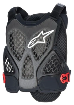 Захист тіла Alpinestars A-6 PLASMA CHEST PROTECTOR BLACK ANTHRACITE RED, M (1653424-1036-M)