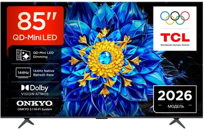 Телевизор TCL QLED 85" 85P8L