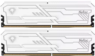 Оперативная память Netac Shadow III DDR4 3200MHz 16GB (Kit 2x8GB) CL16 1.35V White BOX