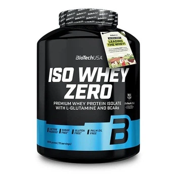 Сироватковий ізолят BioTech Iso Whey Zero, 1.8 кг - Фісташка