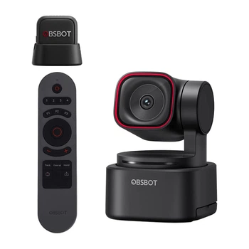 Веб-камера OBSBOT Tiny 3 Lite с пультом и микрофоном (OWB-2410-CE)