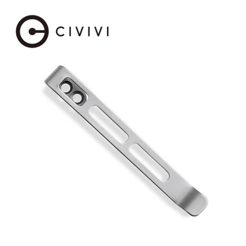 Клипса карманная Civivi CA-06B-V1 нержавеющая сталь 50х6,8 мм