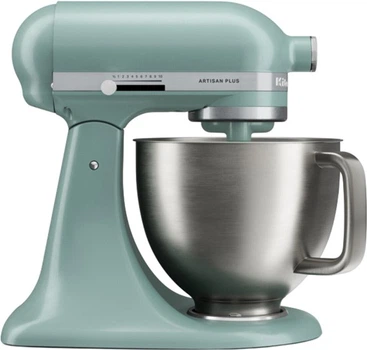 Кухонна машина KitchenAid Artisan Plus 5KSM50PKVEMJ 4.7 з відкидним блоком м'ятний коктейль