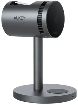 Бездротовий зарядний пристрій AUKEY MagFusion 3-in-1 15W Grey (LC-MC311A)