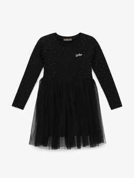 Сукня однотонна для дівчинки GENUA 14742 134 см Чорний shop (2000999662645)