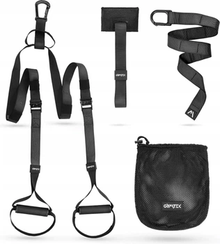 Комплект еспандерів Gymtek Pro 124178 Чорний (5907766663850)