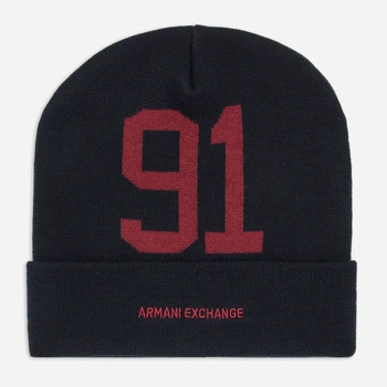 Шапка Armani Exchange 131101425 One Size Черная (1160805445)