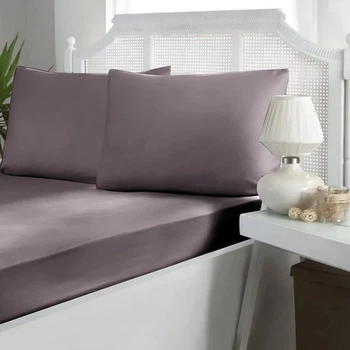 Простынь First Choice Lilac 160*200 см с наволочками 50*70 см