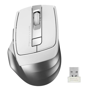 Бездротова миша A4Tech FG35S, 2.4G, 1000-2000DPI, Silver