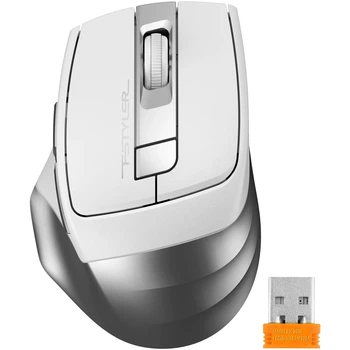 Бездротова миша A4Tech Fstyler FG35, 1000-2000DPI, 2.4G, 1хАА, Silver