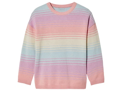 Джемпер тонкой вязки для девочки Lupilu LIDL 450660 122-128 см (6-8 years) Комбинированный