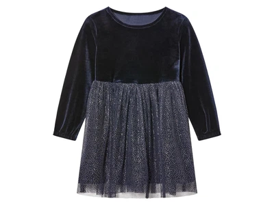 Платье с фатиновой юбкой для девочки Lupilu LYCRA® 485529 110-116 см (4-6 years) темно-синий