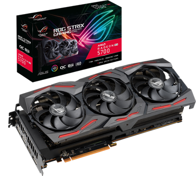 Відеокарта AMD Radeon RX 5700 8GB Asus ROG Strix Gaming OC (ROG-STRIX-RX5700-O8G-GAMING) Б/В