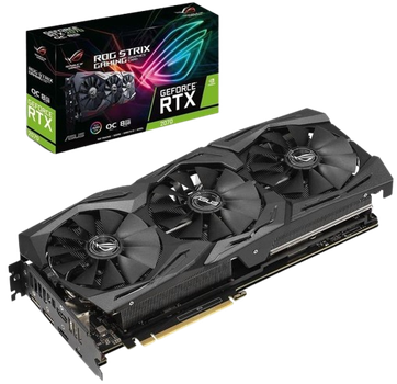 Відеокарта GeForce RTX 2070 8GB Asus ROG Strix Gaming OC (ROG-STRIX-RTX2070-O8G-GAMING) Б/В