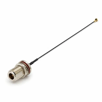 Пигтейл N Type Female на IPEX4 MHF4 RF1.13, 20 см для пульта дрона, квадрокоптера, GPS, Wi-Fi и РЭБ