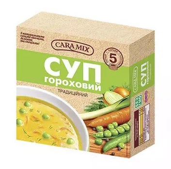 Суп Caramix гороховий брикет 150 г