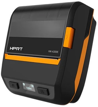 Принтер чеков HPRT HM-A300E Bluetooth Черно-оранжевый
