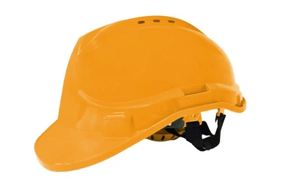 Каска строительная 4WRK RAGNAR желтая HDPE (ST03-YY102)