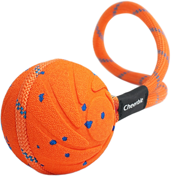 Інтерактивна іграшка для собак Cheerble Wicked Ball Air Rope Bright Orange (CWQ03O)