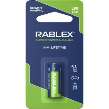 Батарейка щелочная Rablex LR1 N LADY 1.5V (4248)