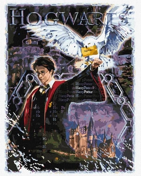Картина по номерам Ideyka WB Harry Potter Атмосфера магии 40x50 см (4823104396093)